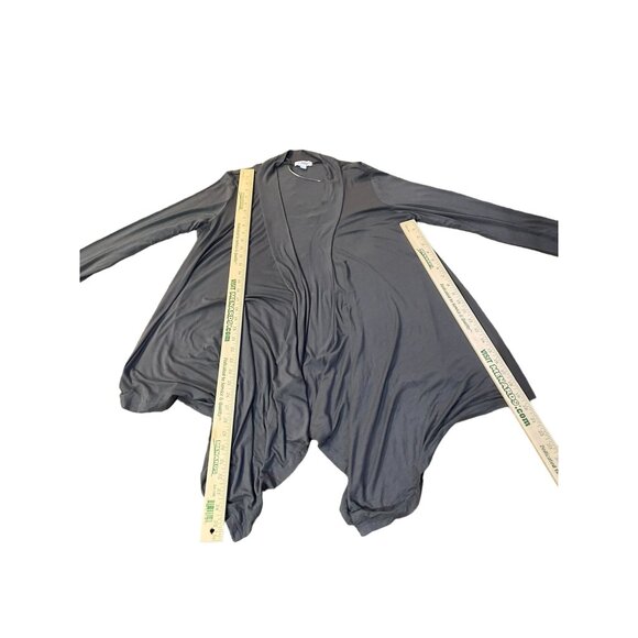 Great Northwest Indigo Waterfall Cardigan Womens L NEW Gray - Picture 11 of 12